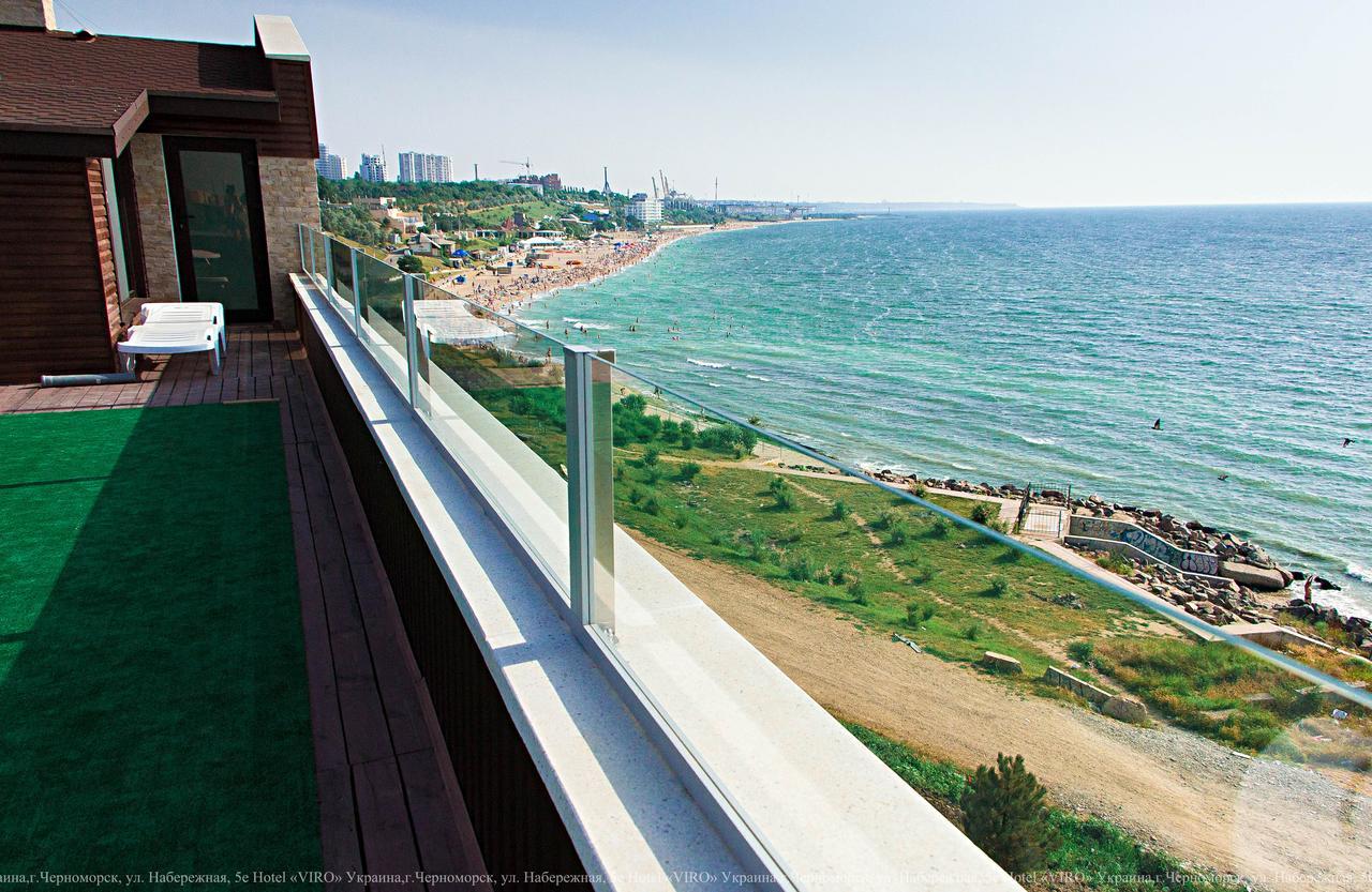 Viro Hotel Chornomorsk Exterior foto